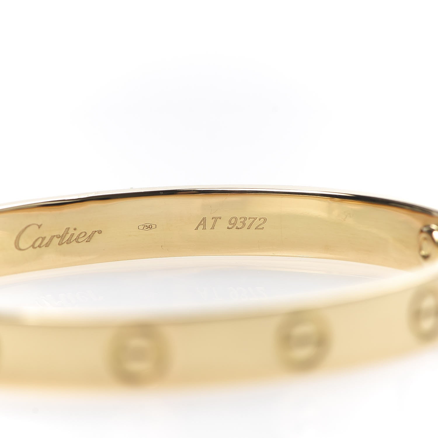 Cartier 18K Yellow Gold LOVE Bracelet 16 7 of 11