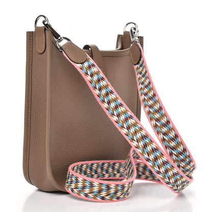 Hermes Taurillon Maurice Zigzag Evelyne TPM Beige Weimar 3 of 10