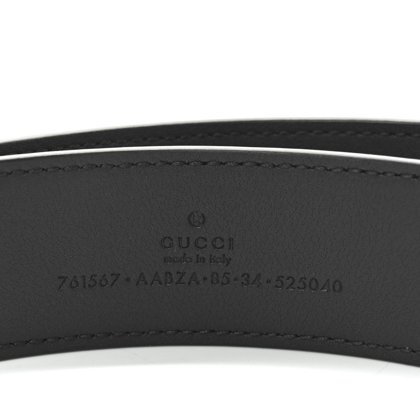 Piuma Calfskin Jumbo GG Embossed 35mm Belt 85 34 Royale