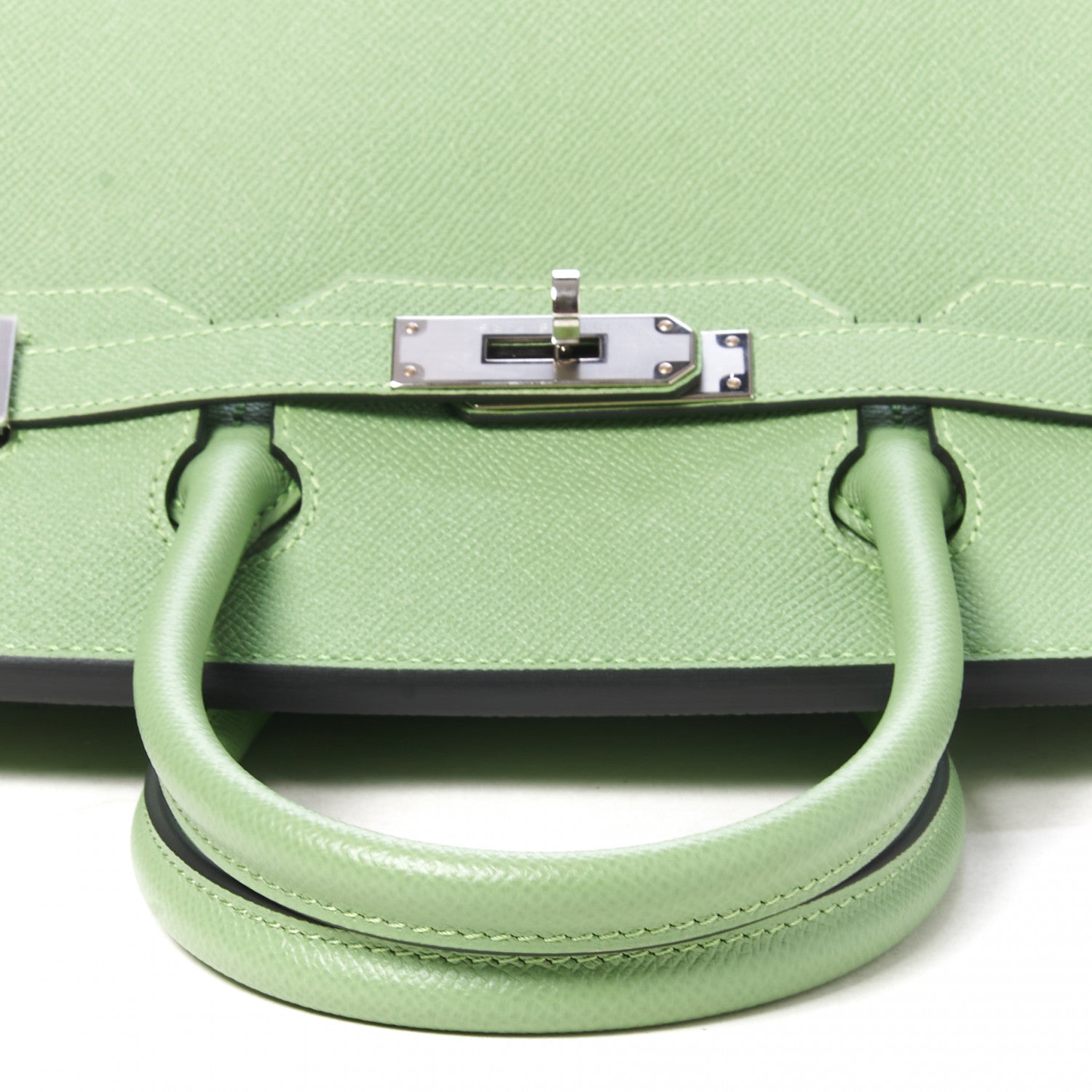 Hermes Epsom Birkin 30 Vert Criquet 11 of 31