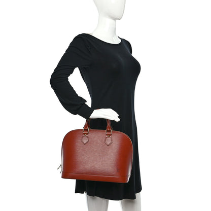 Louis Vuitton Epi Alma PM Kenyan Fawn 2 of 9