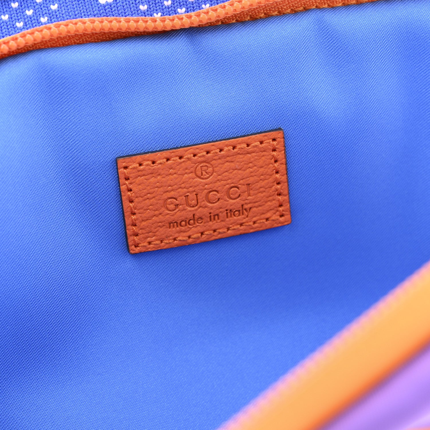 Gucci Jersey GG Monogram All Over Sporty Belt Bag Grey White Multicolor 6 of 10