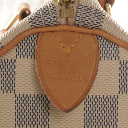 Louis Vuitton Damier Azur Speedy 30 6 of 7