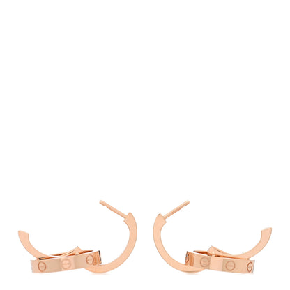 Cartier 18K Pink Gold LOVE Multiwear Earrings 3 of 5