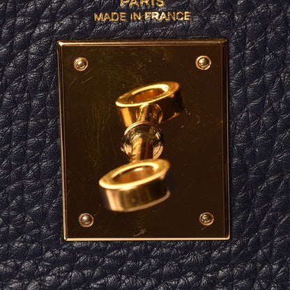 Hermes Taurillon Clemence Kelly Retourne 28 Bleu Nuit 27 of 37