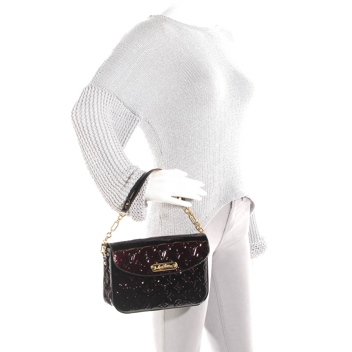Louis Vuitton Vernis Rodeo Drive Amarante 2 of 5