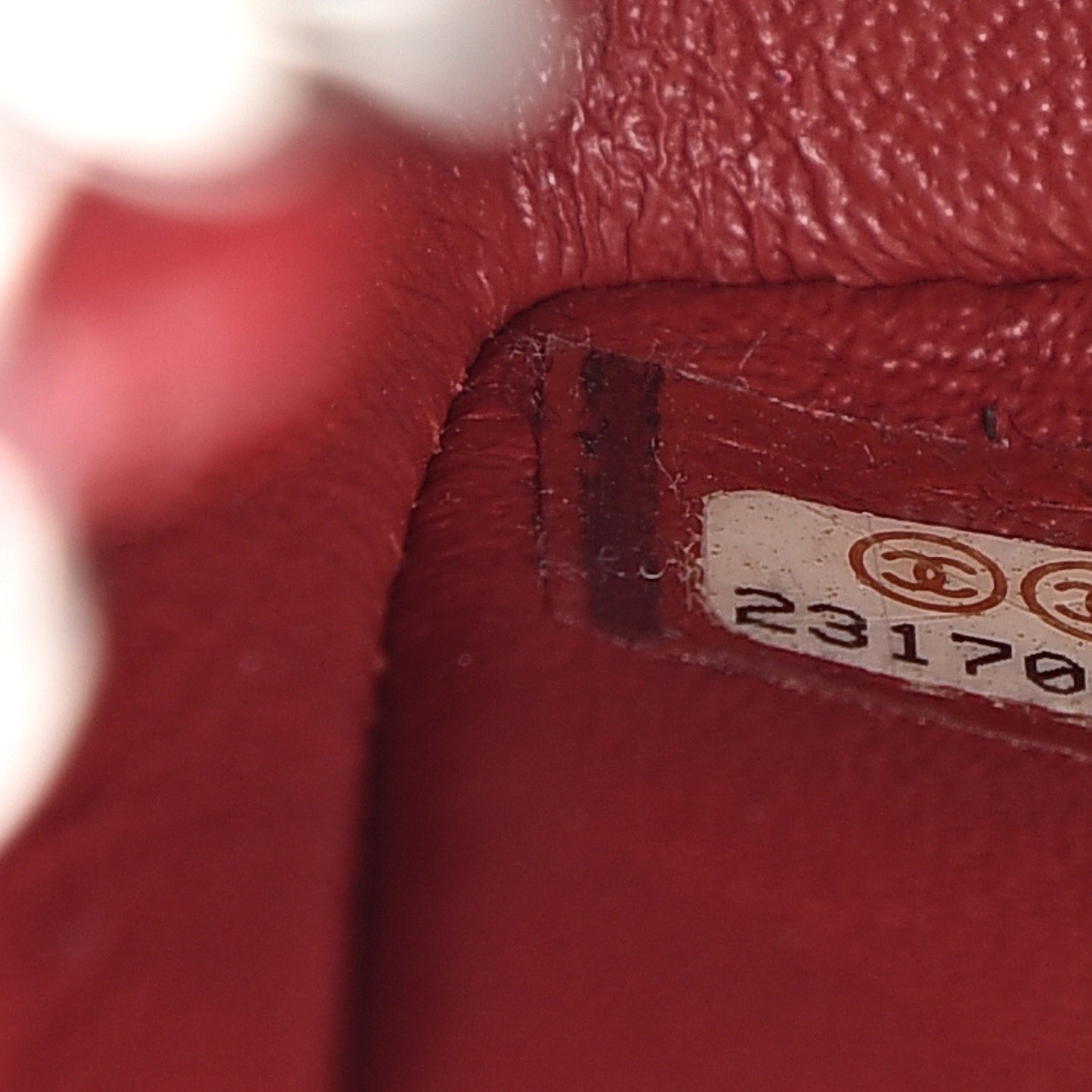 Patent Calfskin Quilted Mini Rectangular Flap Red