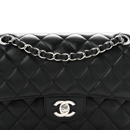 Chanel Caviar Quilted Small Double Flap Black 8 of 14