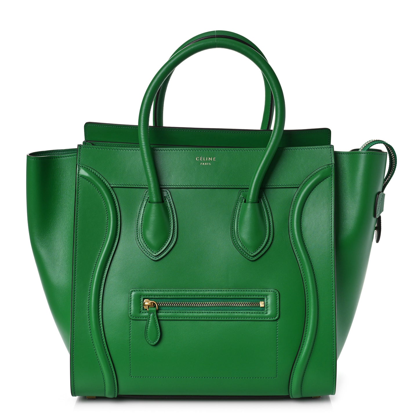 Palmelato Calfskin Micro Luggage Grass