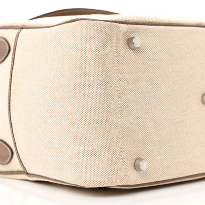Hermes Toile Swift Lindy 30 Ecru Etoupe 9 of 12