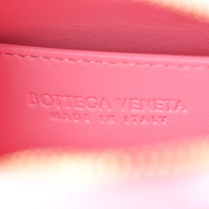 Bottega Veneta Lambskin Maxi Intrecciato Small Brick Cassette Bag Pink Ribbon 6 of 9