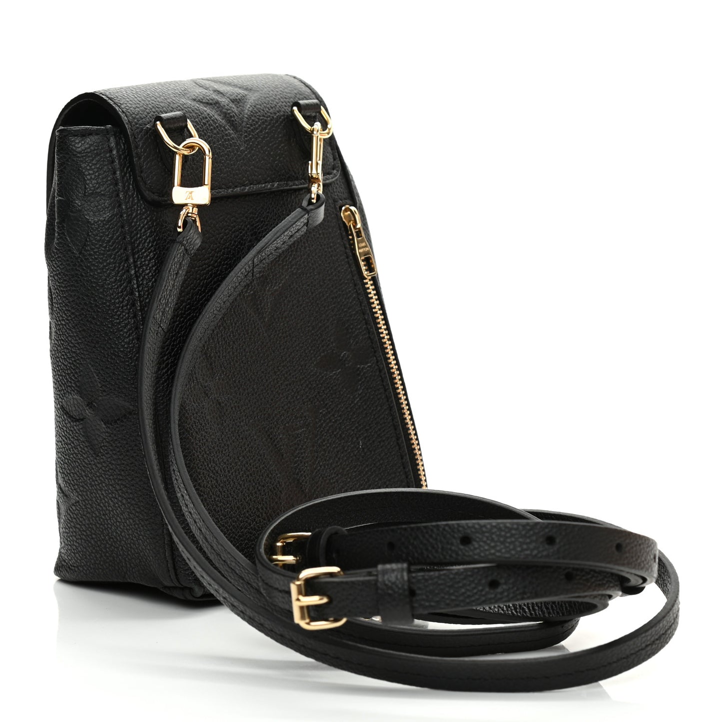 Empreinte Monogram Giant Tiny Backpack Black