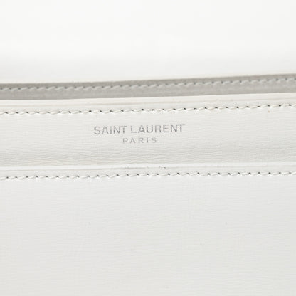 Saint Laurent Calfskin Medium Monogram Sunset Crema Soft 7 of 21