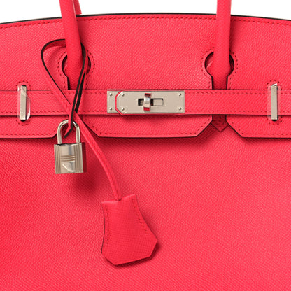 Hermes Epsom Birkin 30 Rose Extreme 8 of 12