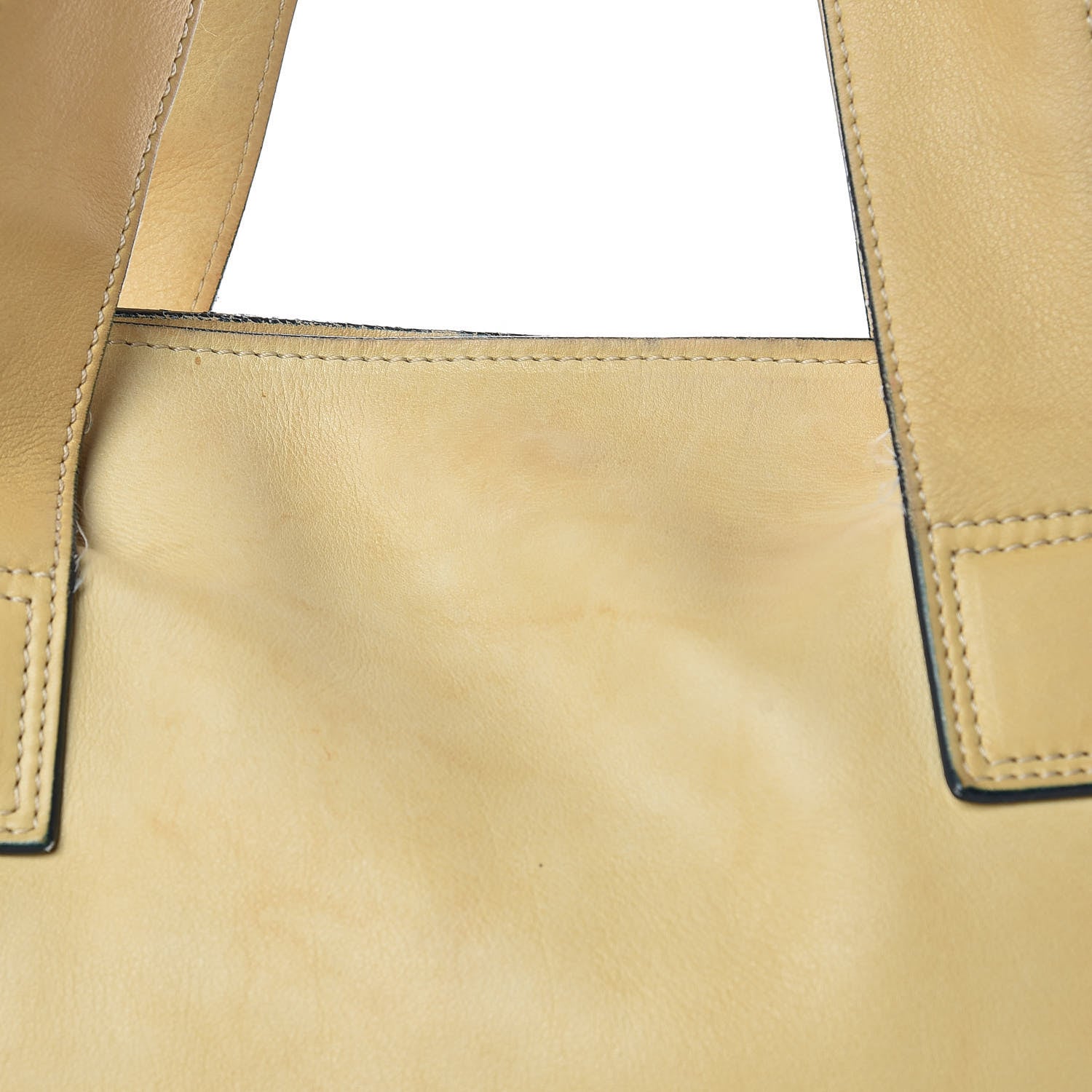 Chanel Lambskin Edgy Tote Beige 14 of 20