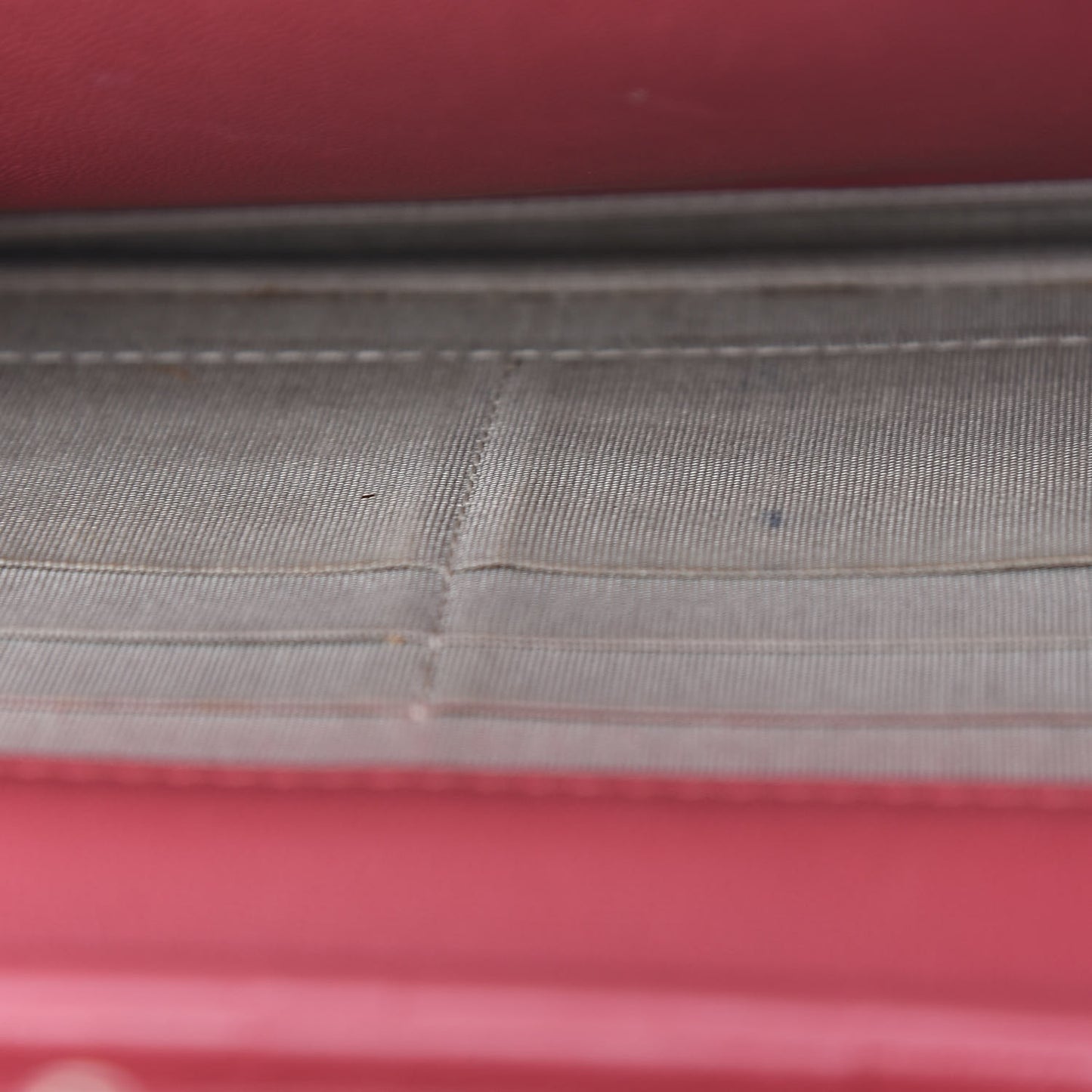 Lambskin Quilted Boy Wallet On Chain WOC Red