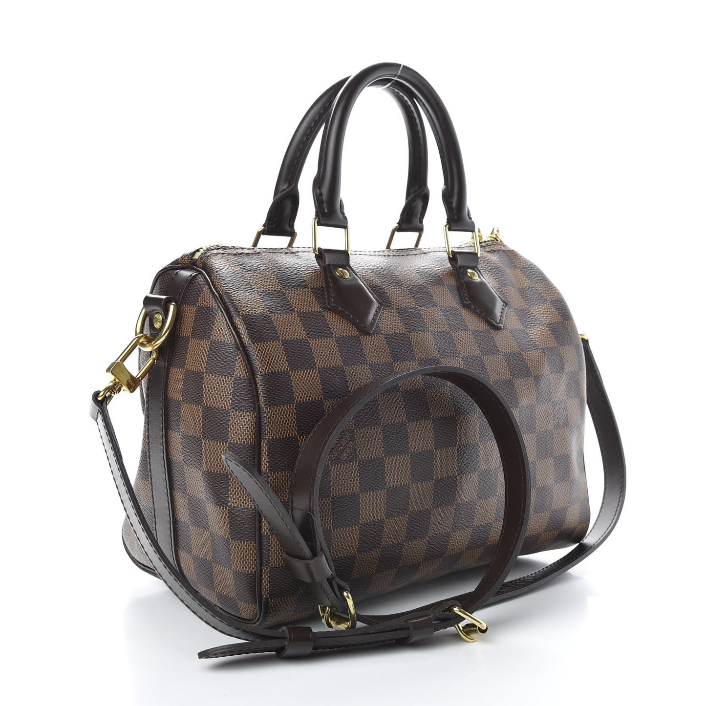Damier Ebene Speedy Bandouliere 25