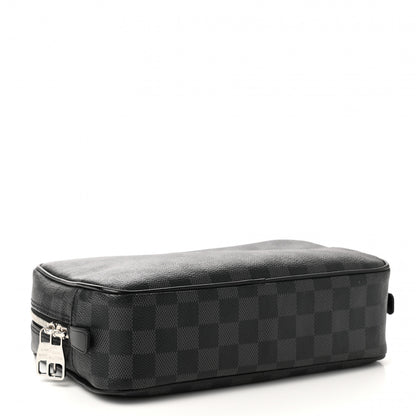 Louis Vuitton Damier Graphite Toilet Pouch GM 4 of 10