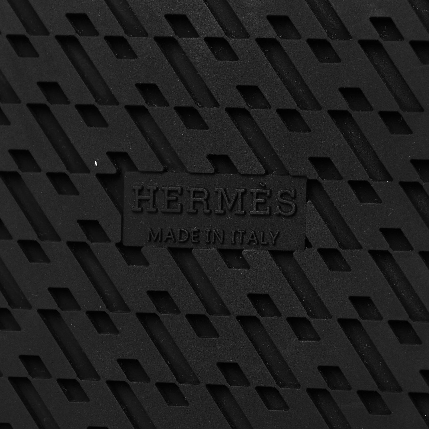 Hermes Calfskin Womens Chypre Sandals 37.5 Black 7 of 9