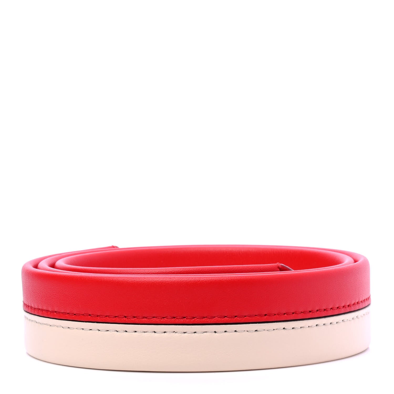 Louis Vuitton Calfskin Cluny BB Shoulder Strap Coquelicot Creme 2 of 4