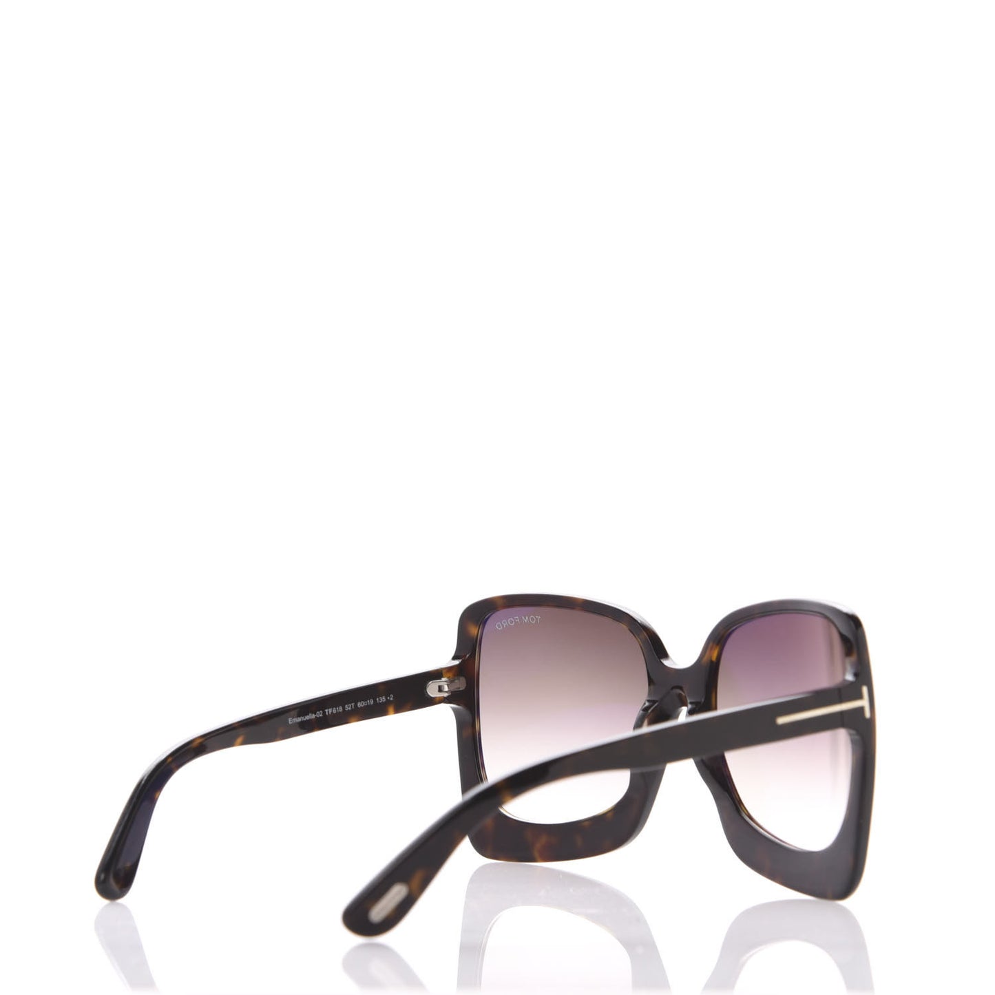 Emmanuella Sunglasses TF618 Havana