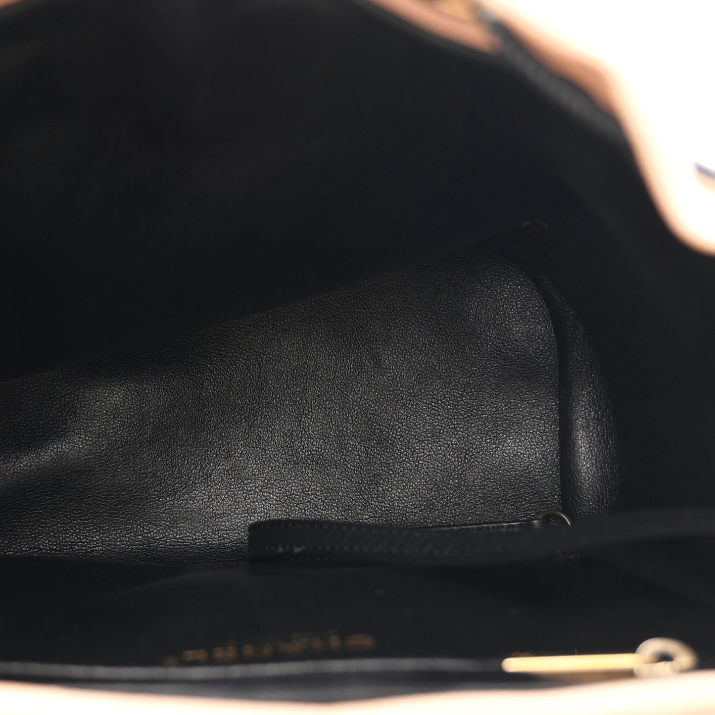 Caviar Quilted Filigree Backpack Beige Black