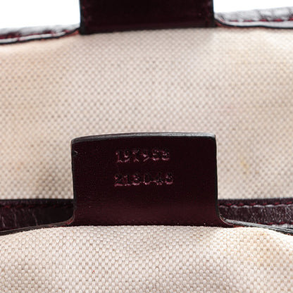 Gucci Imprime Monogram Medium Joy Tote Bordeaux 7 of 8