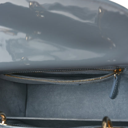 Christian Dior Patent Cannage Medium Lady Dior Cloud Blue 5 of 8