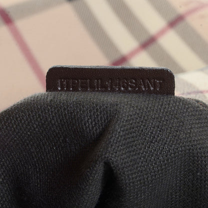 Burberry Haymarket Check Small Brooklyn Hobo Brown 8 of 8