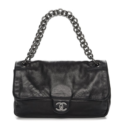 Chanel Lambskin Medium Soft and Chain Flap Black 1 of 11