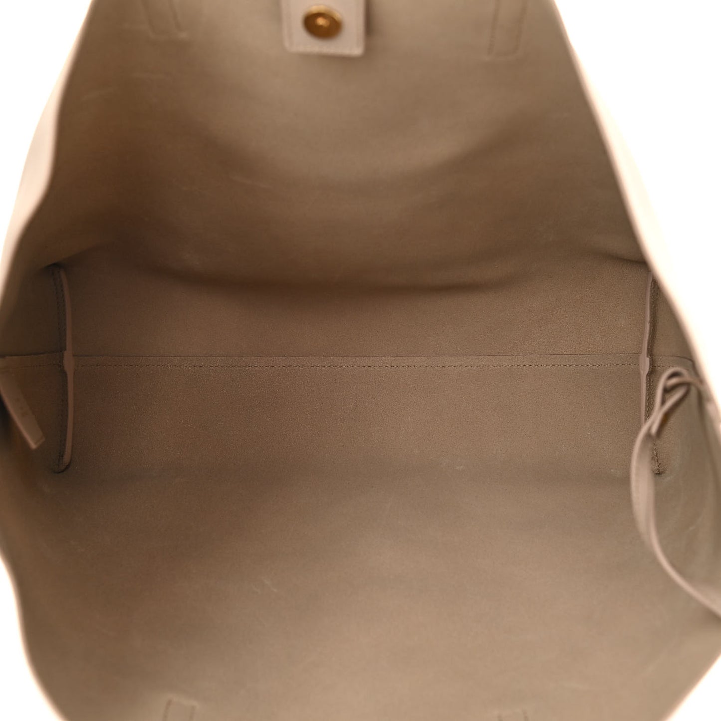 Calfskin Large Shopping Tote Nude Powder