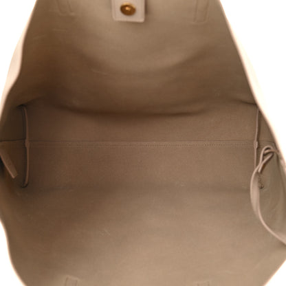 Saint Laurent Calfskin Large Shopping Tote Nude Powder 6 of 12