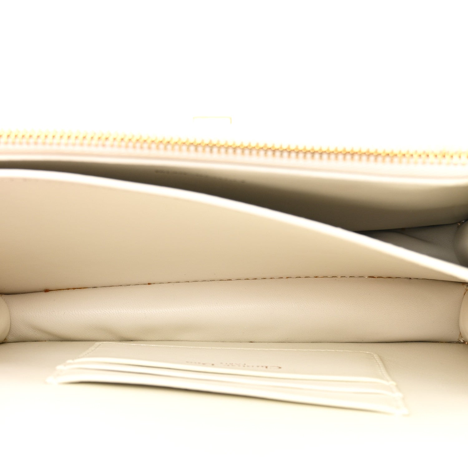 Christian Dior Lambskin Macrocannage Mini Miss Caro Bag Latte 4 of 14