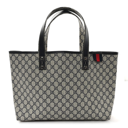 Gucci GG Plus Monogram Medium Signature Web Loop Tote Navy 1 of 10