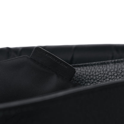 Burberry Grainy Calfskin Embossed Bruno Messenger Black 8 of 11