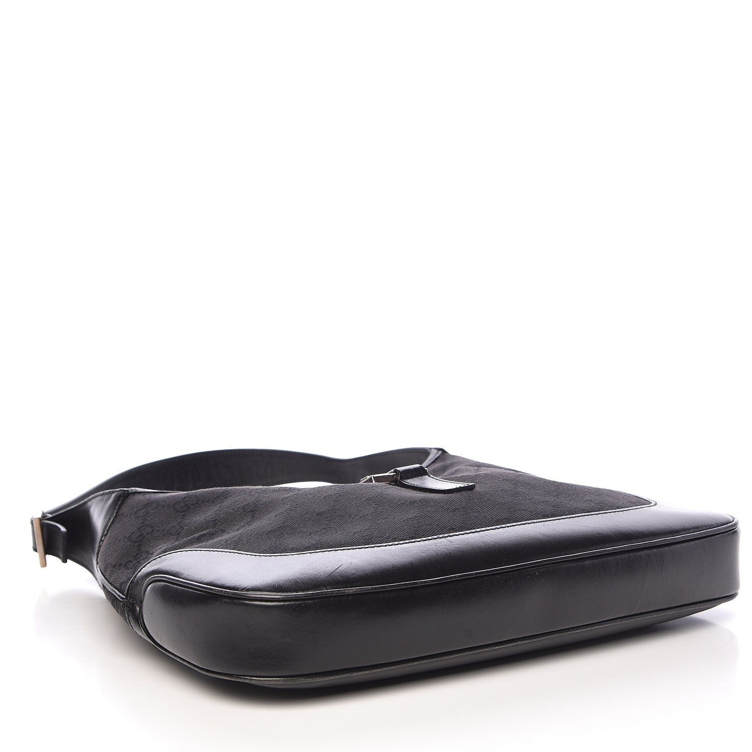 Gucci Monogram Jackie O Hobo Black 4 of 12