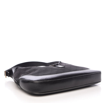 Gucci Monogram Jackie O Hobo Black 4 of 12