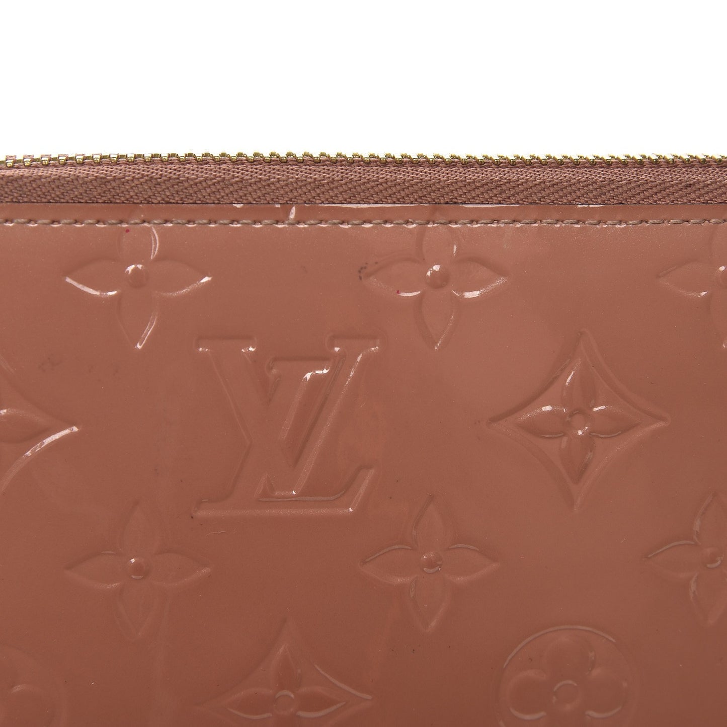 Vernis Zippy Wallet Rose Velours