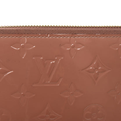 Louis Vuitton Vernis Zippy Wallet Rose Velours 10 of 10