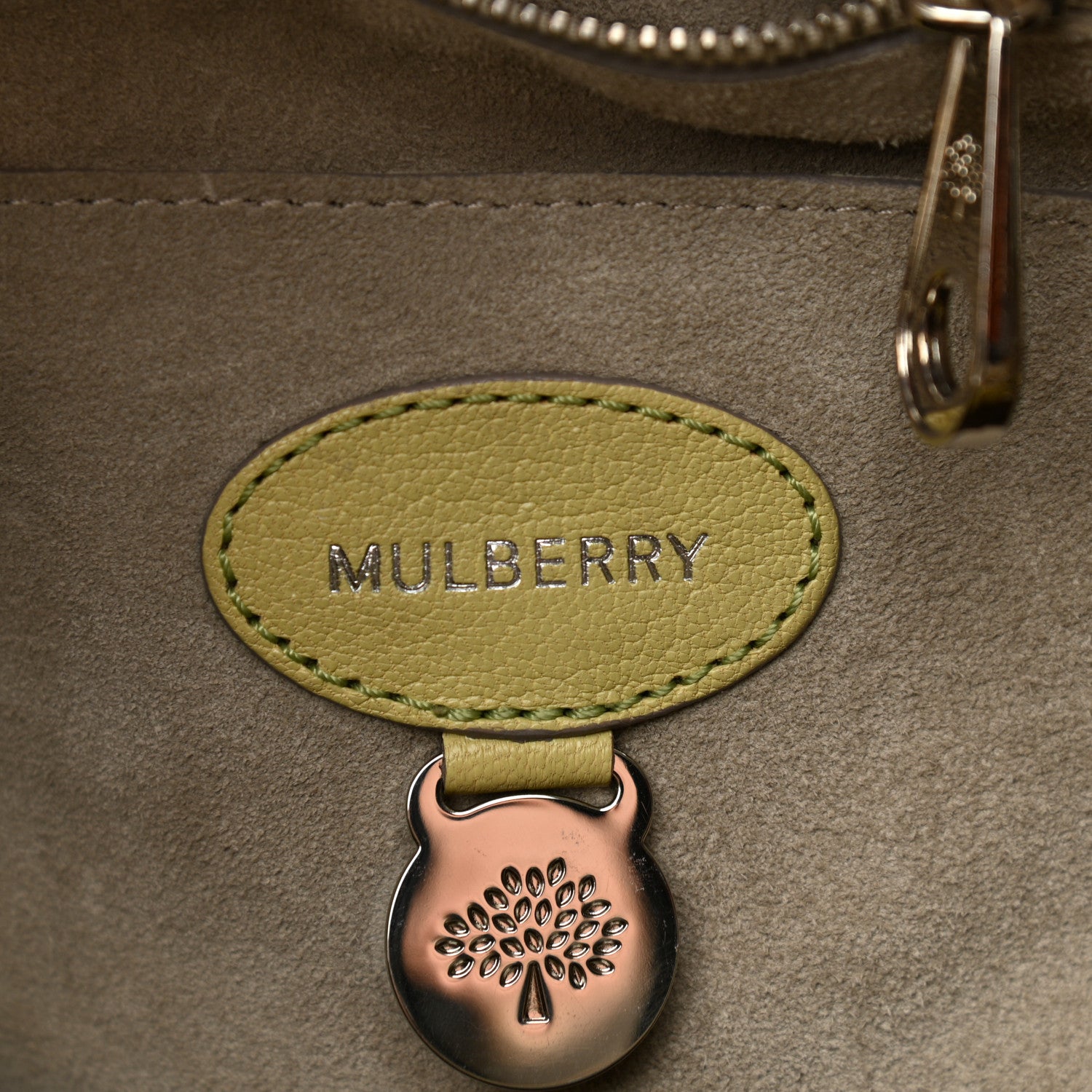 Mulberry Heavy Grain Bayswater Pistachio 6 of 10