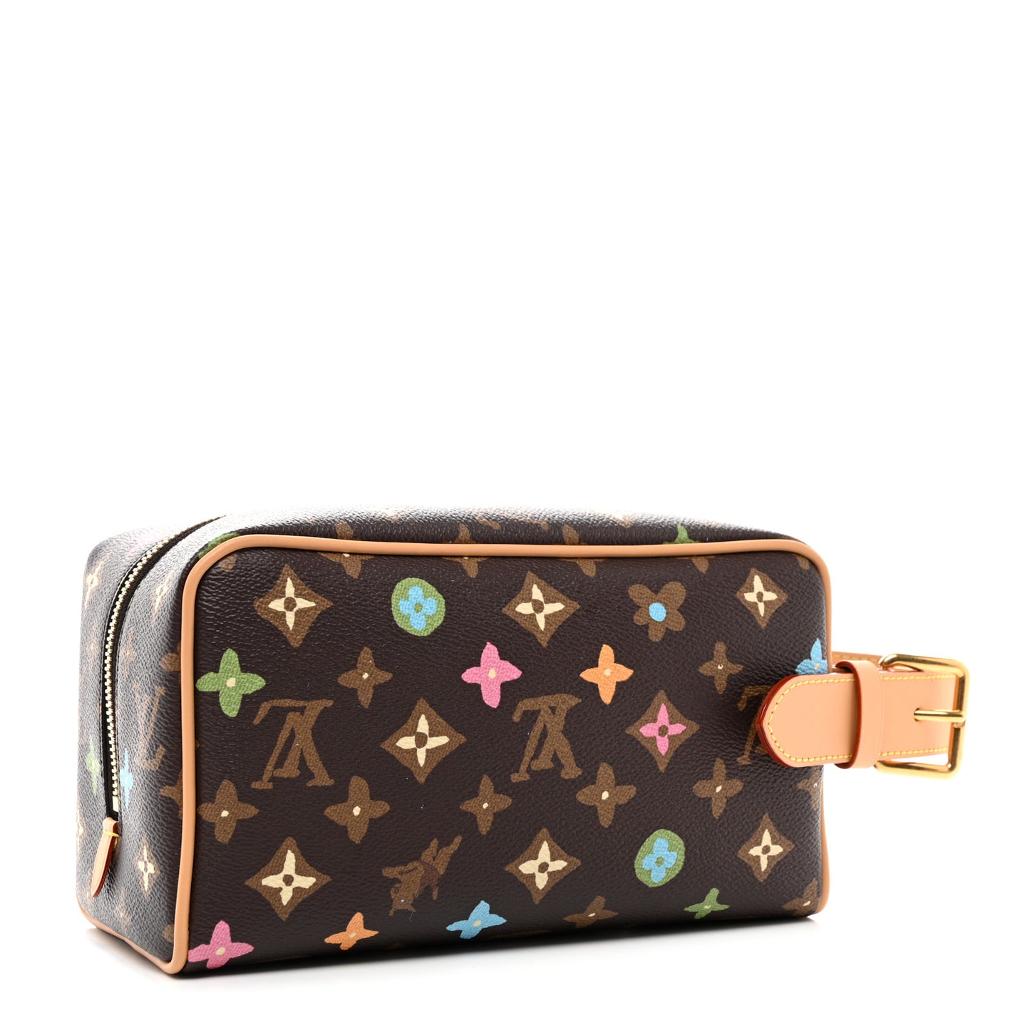 Monogram Craggy Locket Dopp Kit Chocolate