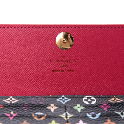 Louis Vuitton Monogram Multicolor Sarah Wallet Black Grenade 8 of 10