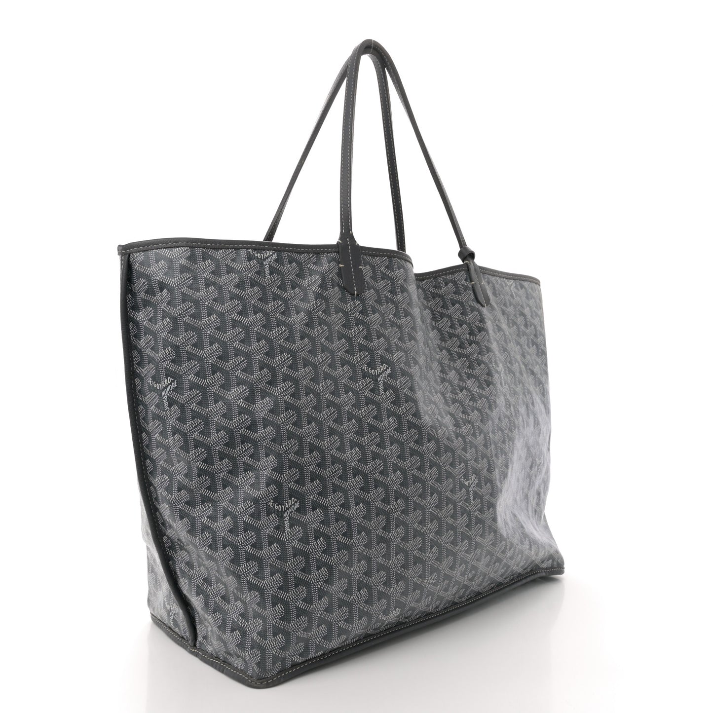 Goyardine Reversible Anjou GM Grey