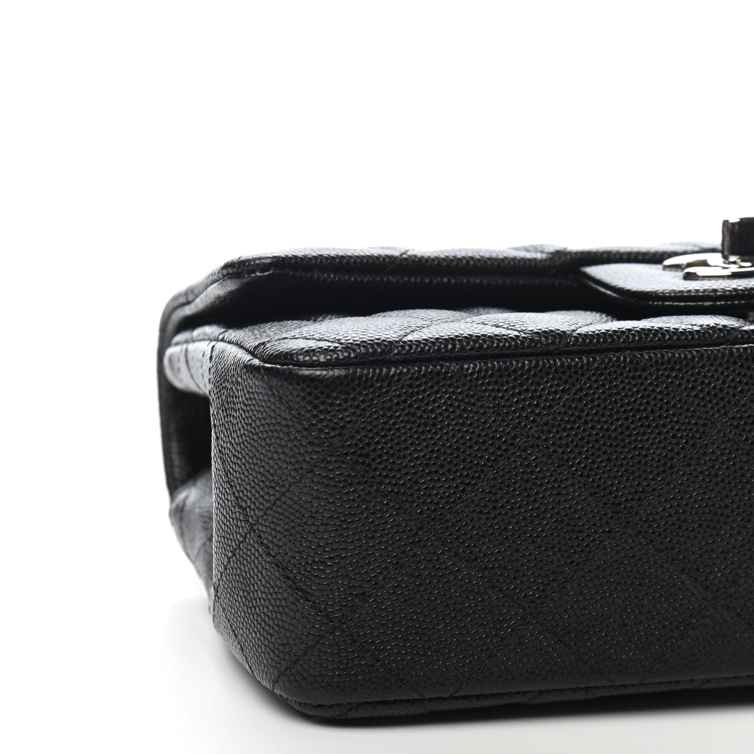 Chanel Caviar Quilted Mini Rectangular Flap Black 15 of 20