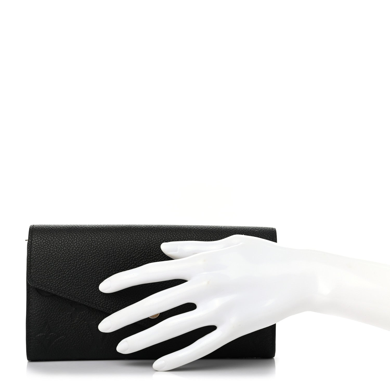 Louis Vuitton Empreinte Sarah Wallet NM Black 2 of 8