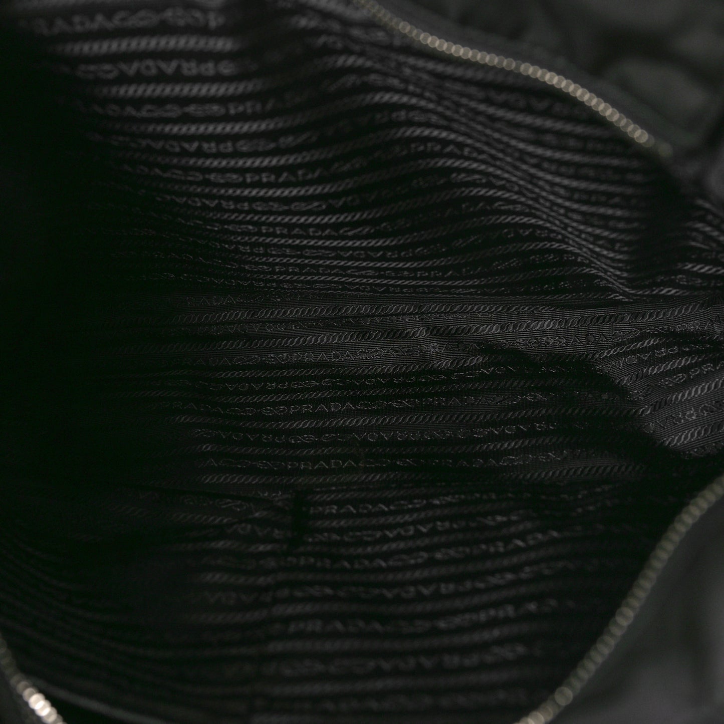Nylon Vela Baby Bag Black