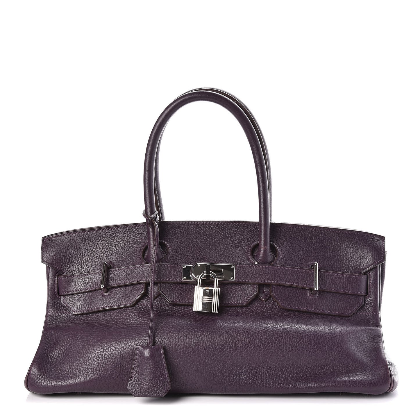 Taurillon Clemence JPG Birkin 42 Raisin