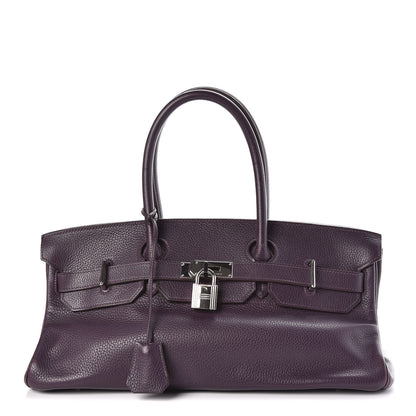 Hermes Taurillon Clemence JPG Birkin 42 Raisin 1 of 56
