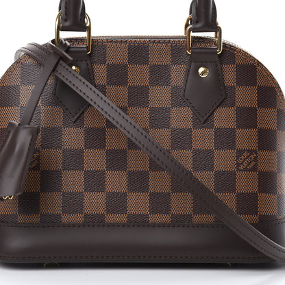 Louis Vuitton Damier Ebene Alma BB 7 of 9