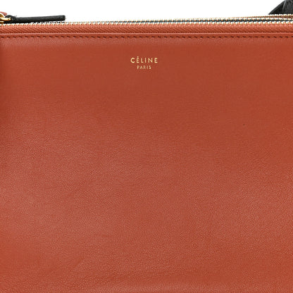 Celine Lambskin Small Multicolor Trio Crossbody Bag Tan Multicolor 9 of 11